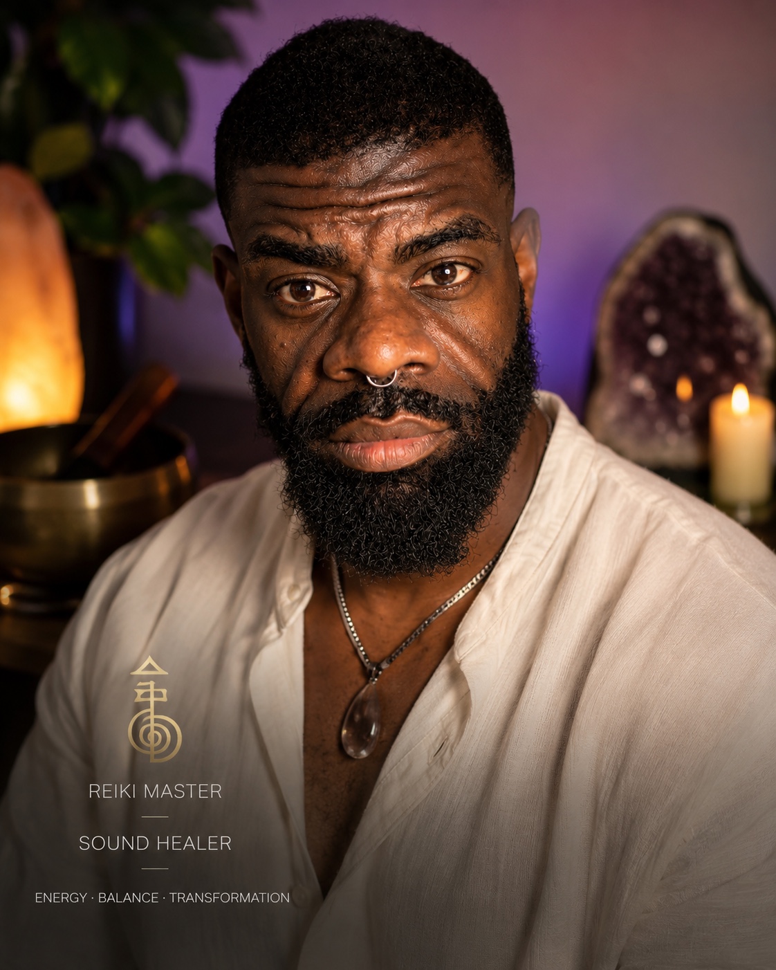 Curtis ‘Tha PROfessa’ Ezell, Reiki Master and Sound Healer